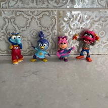 Disney Muppet Babies 4 Figures Cake Toppers Gonzo Miss Piggy Animal Summer - $12.59