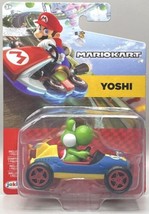 Jakks Pacific Mario Kart Yoshi in Blue Mach 8 Vehicle 2.5 inch Figure NEW - £7.47 GBP