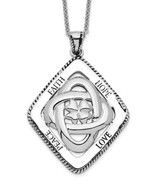 Sentimental Expressions Sterling Silver Rhodium-plated Antiqued Family B... - €112,66 EUR