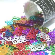 Confetti Word Good Luck MultiColor Mix 14 gems tabletop confetti bag FREE SHIPPI - £40.75 GBP