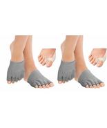 MojaSports Gel-Lined Toe Alignment Comfy Socks (2 Pair Socks &amp; Big Toe P... - £35.08 GBP