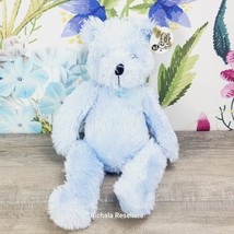 Greenbrier Cuddly Cousins Blue Teddy Bear Plush 15"  W/  - $10.00