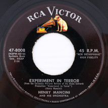 Henry Mancini – Experiment In Terror / Tooty Twist - 1962 45 rpm Single 47-8008 - £15.94 GBP