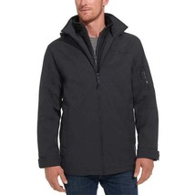 Weatherproof Men&#39;s Detachable Hood Full Zip Jacket, Charcoal Heather, Si... - £38.91 GBP