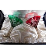 Faberge Crystal Martini Glasses Set of 2 - $589.05