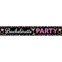 Bachelorette Party Metallic Banner Bridal Shower 25 Feet Long New - £3.10 GBP