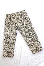 DVF, Diane Von Furstenberg Printed Slim Fitting Cropped Pants - Size 4 - $14.85