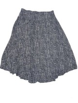 Hilary Radley Womens Polka Dot Skirt Size Medium Color Navy Blue - £43.45 GBP