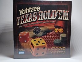 2004 Yahtzee Texas Hold &#39;Em Dice Game Poker Card Parker Brothers NEW SEALED - £18.61 GBP