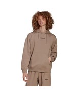 adidas Mens Trefoil Linear Regular-Fit Hoodie Chalky Brown 2XL - €43,83 EUR