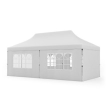 10 x 20 FT Pop up Canopy with 6 Sidewalls and Windows and Carrying Bag for Party - $5,886.71 MXN