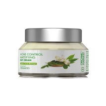 Organic Harvest Acne Control Mattifying Day Cream: Green Tea &amp; Moringa |... - $20.25