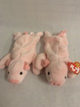 TY Original Beanie BabY, SQUEALER, LOT OF 2 - £31.00 GBP