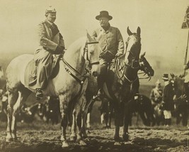 Kaiser Wilhelm and Theodore Roosevelt horseback New 8x10 World War I WW1 Photo - $7.49