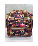 Lily Bloom Rolling Weekender Bag Carry On Luggage Elephant Rain 20x10x13 - $77.11 CAD