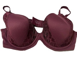 SOMA Embraceable Perfect Full Coverage Bra Underwire Plum 38C - $15.99