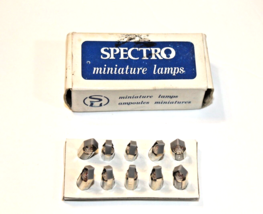 NO. 51A BULBS SPECTRO 10V 40MA 10PCS WITH BOX / MINIATURE 51A BULBS - £4.01 GBP