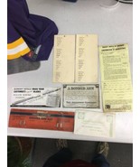 vintage Wiper Blade advertising papers 1952 cross country packaging lot ... - $27.10 CAD