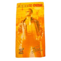 THE ROCK The Great One Yellow Wrestling Beach Towel 2001 WWF WWE ECW 27”... - $39.00