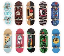 TECH DECK DLX Pro 10-Pack of Collectible Fingerboards NEW~ Element Plan B Almost - £10.36 GBP
