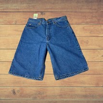 Vintage Jordache Jean Shorts Mens Size 33 Blue 10.5” Inseam NWT Deadstock - £22.15 GBP