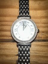 Women’s DMQ CZ Silver Tone Watch, 11665 Works Great Needs Battery (377) - $34.65