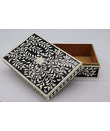 Heritage inlay Jewelry Box Black - $251.40 CAD