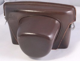 Leica Camera Case Genuine, Leather Brown - vintage R series R3 or R4 - $52.35