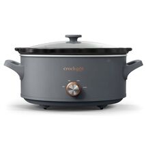 Crock-Pot Manual 7-Quart Slow Cooker, Mussel Grey - $61.99