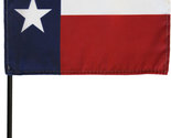 Texas - 4&quot;X6&quot; Stick Flag - $3.42