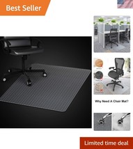 Lightweight 36&quot; x 48&quot; Chair Mat - Durable PVC for Effortless Motion on C... - $1,036.84 MXN