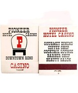 Pioneer Hotel Casino Reno Matchbooks Standard Matches Unstruck Lot Of 2 ... - $40.99 CAD