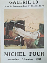 Michel Four - Original Exhibition Poster - Galerie 10 - Very Rare - Affiche 1984 - £104.66 GBP