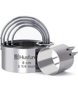 Biscuit Cutter Set Round Cookie Cutters, 5 Pcs Stainless Steel Baking Tools - $17.00