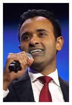 Vivek Ramaswamy 2024 Presidential Candidate Speaking At Event 4X6 Photo - £6.26 GBP