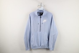Nike Sportswear Womens Small Spell Out Club Essential Half Zip Sweatshir... - $29.65