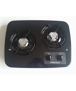 NEW 2937ABK/3071ABK-SDN2BK 2 Burner Black Suburban Cooktop - $232.26 CAD