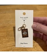 Playing Card Bag Charm Keychain Kate Spade New York x Target Gold/Black NEW - $33.83 CAD