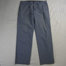 Gap 38 x 34 Light Blue Gray Slim Fit Mens Chino Pants - £11.93 GBP