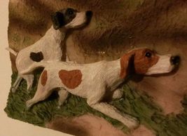 NEW Dog Ceramic Plaque, 5.5" x 4.5", 3D, POINTER DOG, FOXHOUND, BEAGLE image 2