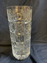 Beautiful Lead Crystal Vase 11.25” Tall - £34.56 GBP