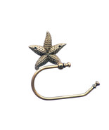 Antique Brass Starfish Hand Towel Holder 10&quot;&quot; - €37,74 EUR