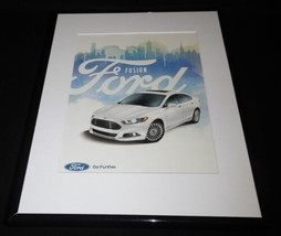 2016 Ford Fusion Framed 11x14 ORIGINAL Advertisement - £27.08 GBP