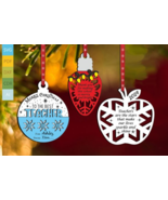 Teacher Christmas Ornament Gift Coach - €5,20 EUR