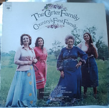 The Carter Family &quot;Country&#39;s First Family&quot; KC 34266 1976 Stereo 33 1/3 LP Record - £11.15 GBP