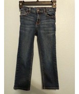 OshKosh 5 girls Blue jeans waist 22 inseam 17 - £3.45 GBP