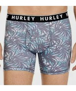 Hurley Boxer Brief Performance Underwear 4Pk Tag Free Medium 32-34 Green... - $23.76