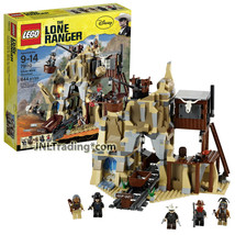 Year 2013 Lego Lone Ranger 79110 Silver Mine Shootout Tonto, Chief, Butch, Kyle - £123.89 GBP