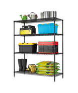 4 Shelf Heavy Duty Metal Muscle Rack Garage Shelving Storage 60&quot;W X 72&quot;H... - $141.63