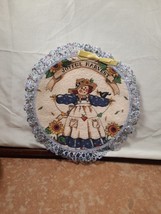 Joyful Harvest Wall Decor Scarecrow 9.5in Round No Other Info On It - $8.21